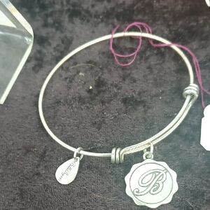 Silver  Bella Ryan Charm Bangle Bracelet